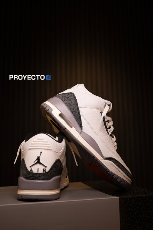 Jordan 3 Retro 'Cement Grey'