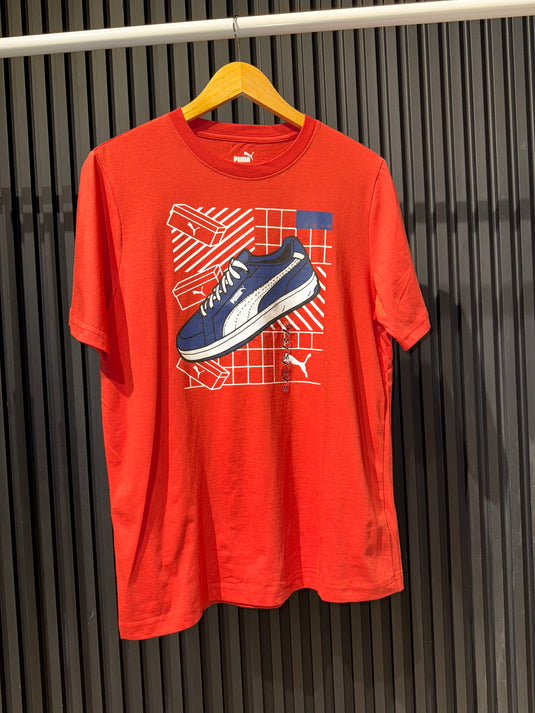 Camiseta Puma Graphics Sneaker Red