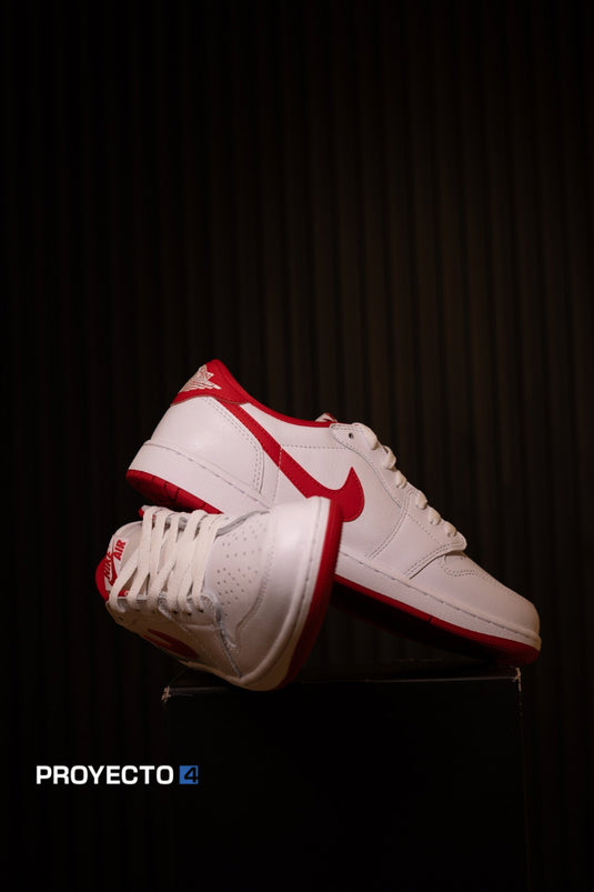 Jordan Retro 1 Low OG White/Red