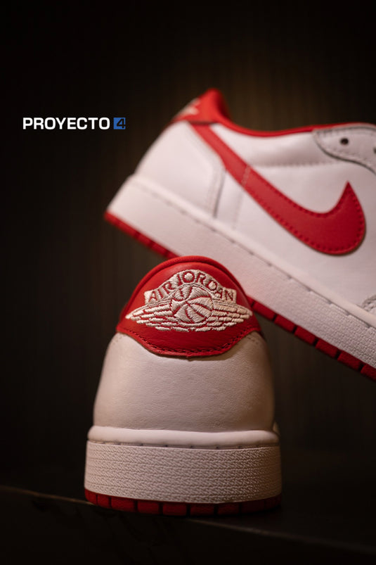 Jordan Retro 1 Low OG White/Red